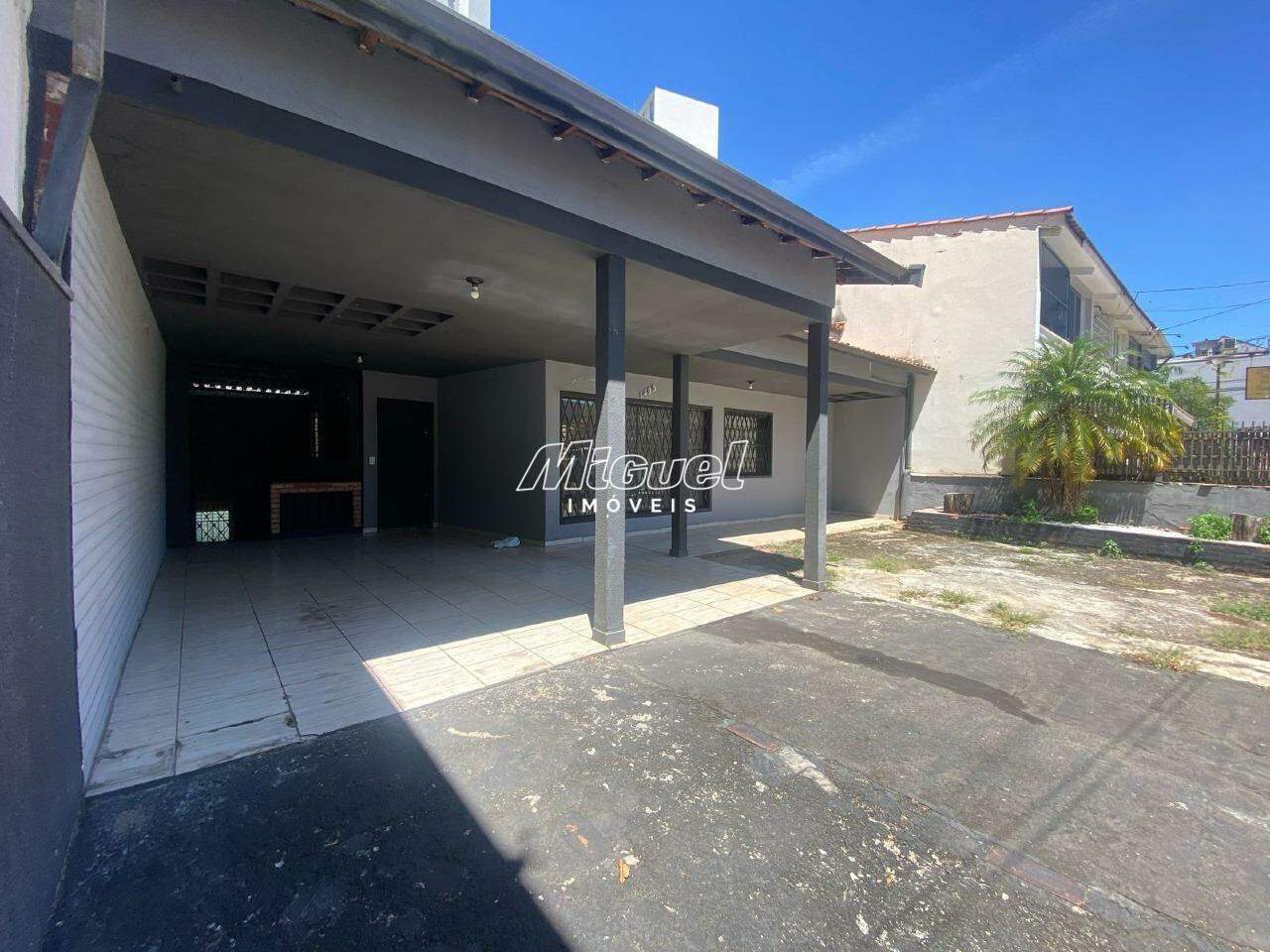 Casa Comercial, para aluguel, Cidade Alta - 3 quartos - Piracicaba/SP: 