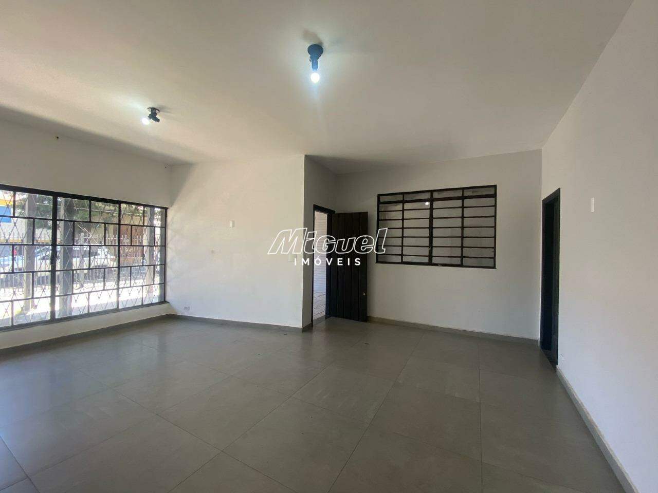 Casa Comercial, para aluguel, Cidade Alta - 3 quartos - Piracicaba/SP: 