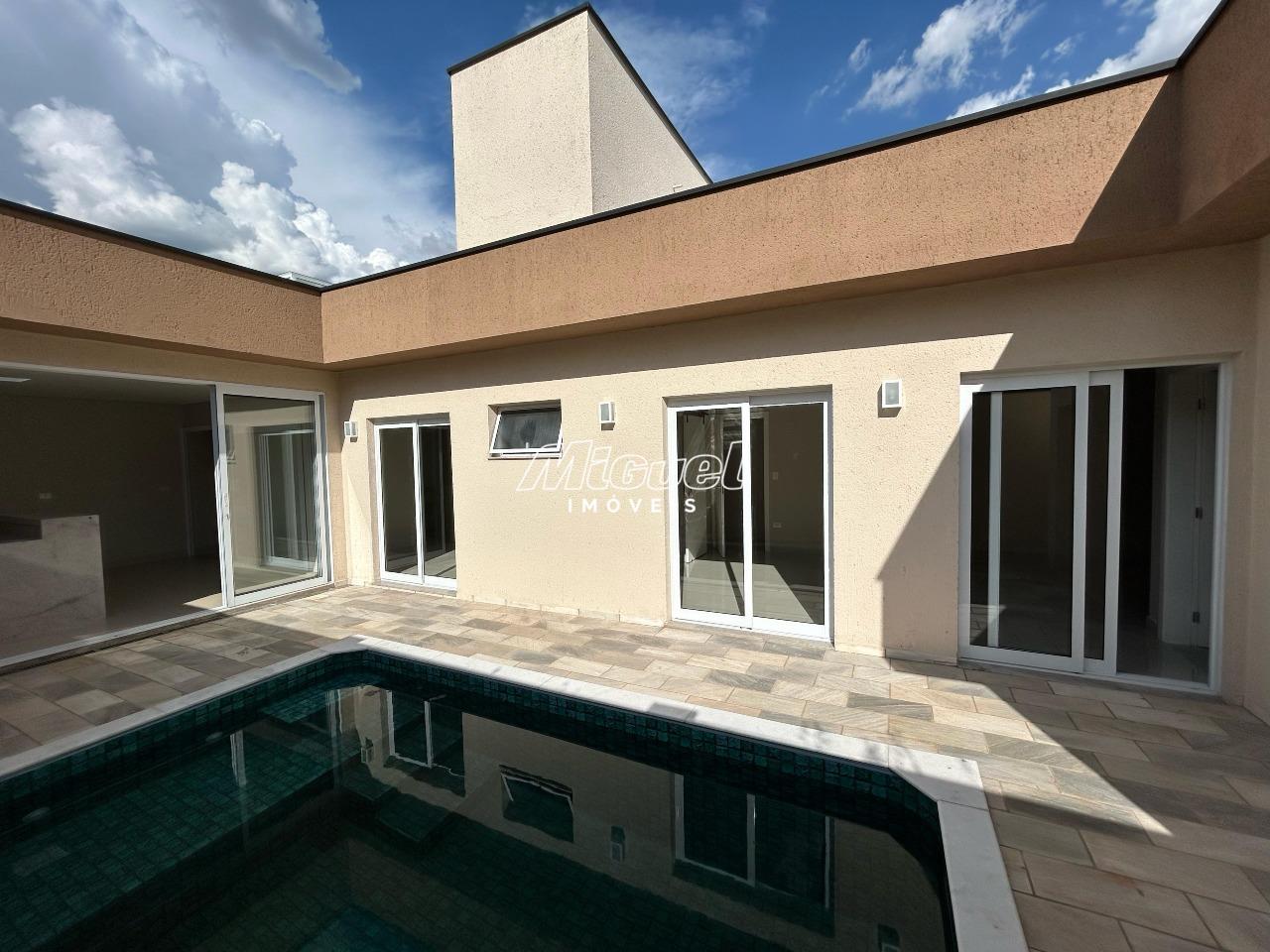 Casa em Condomínio, à venda, Bongue - 3 quartos Condomínio Residencial Soleil			 - Piracicaba/SP: 