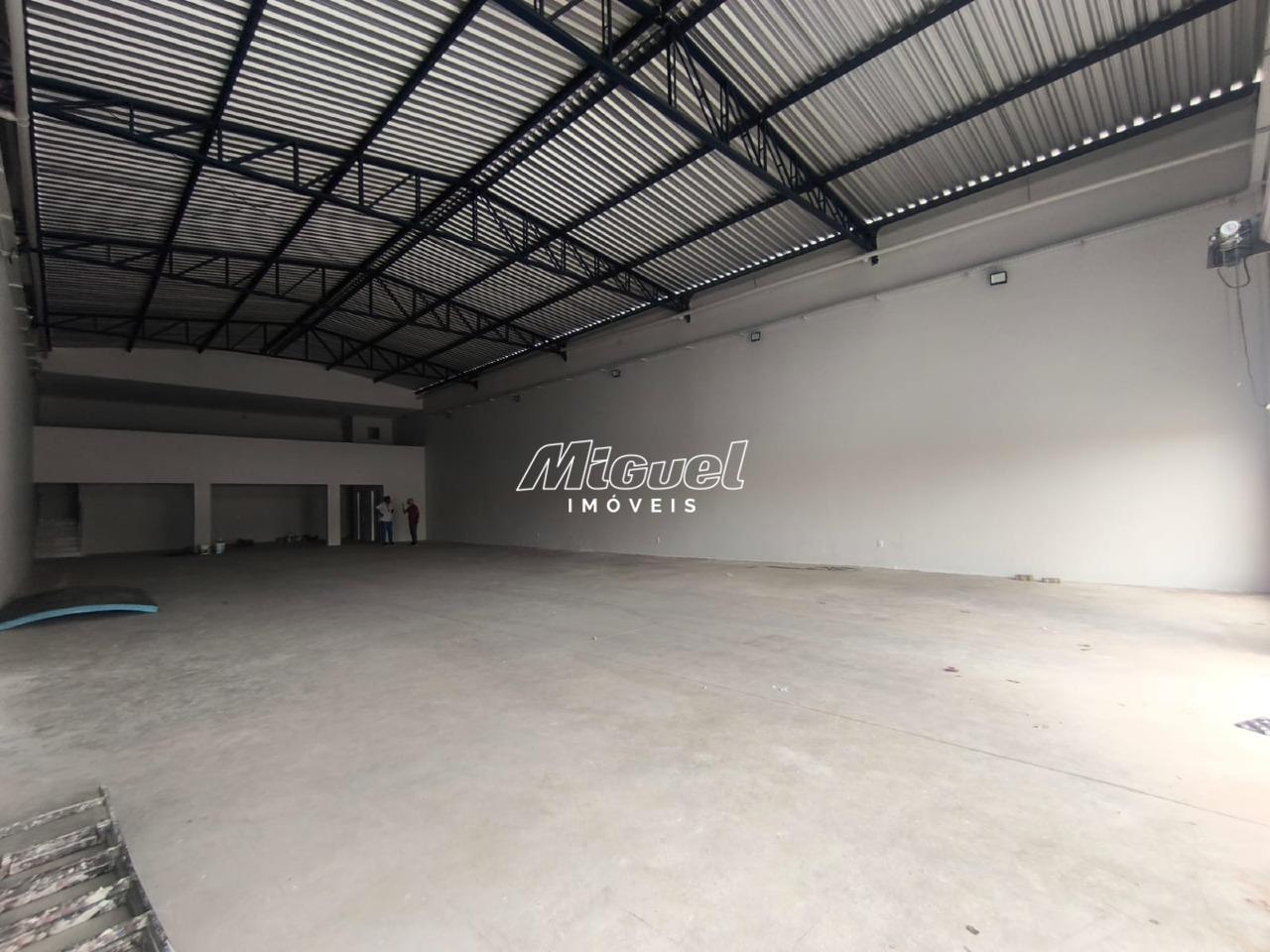 Salão Comercial, para aluguel, Jardim Caxambu - - Piracicaba/SP: 