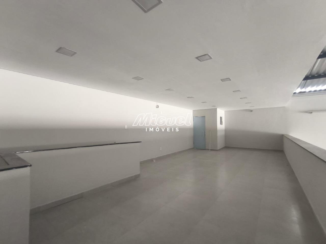 Salão Comercial, para aluguel, Jardim Caxambu - - Piracicaba/SP: 