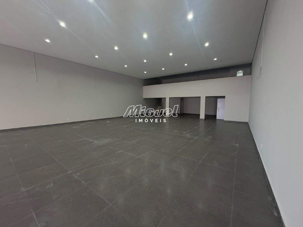 Salão Comercial, para aluguel, Jardim Caxambu - - Piracicaba/SP: 