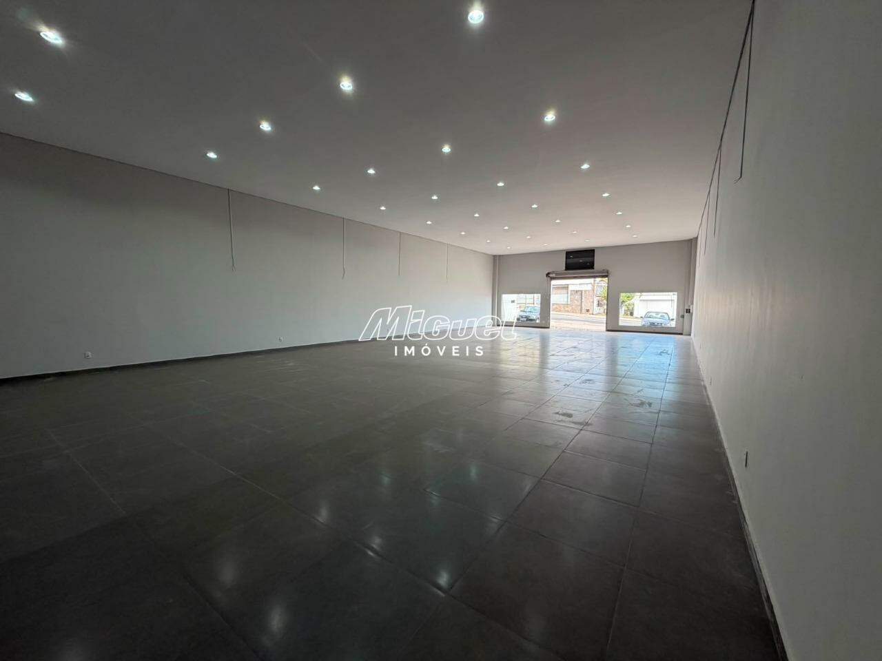 Salão Comercial, para aluguel, Jardim Caxambu - - Piracicaba/SP: 