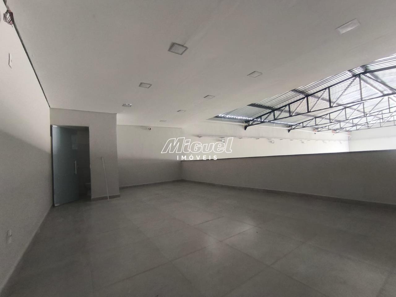 Salão Comercial, para aluguel, Jardim Caxambu - - Piracicaba/SP: 