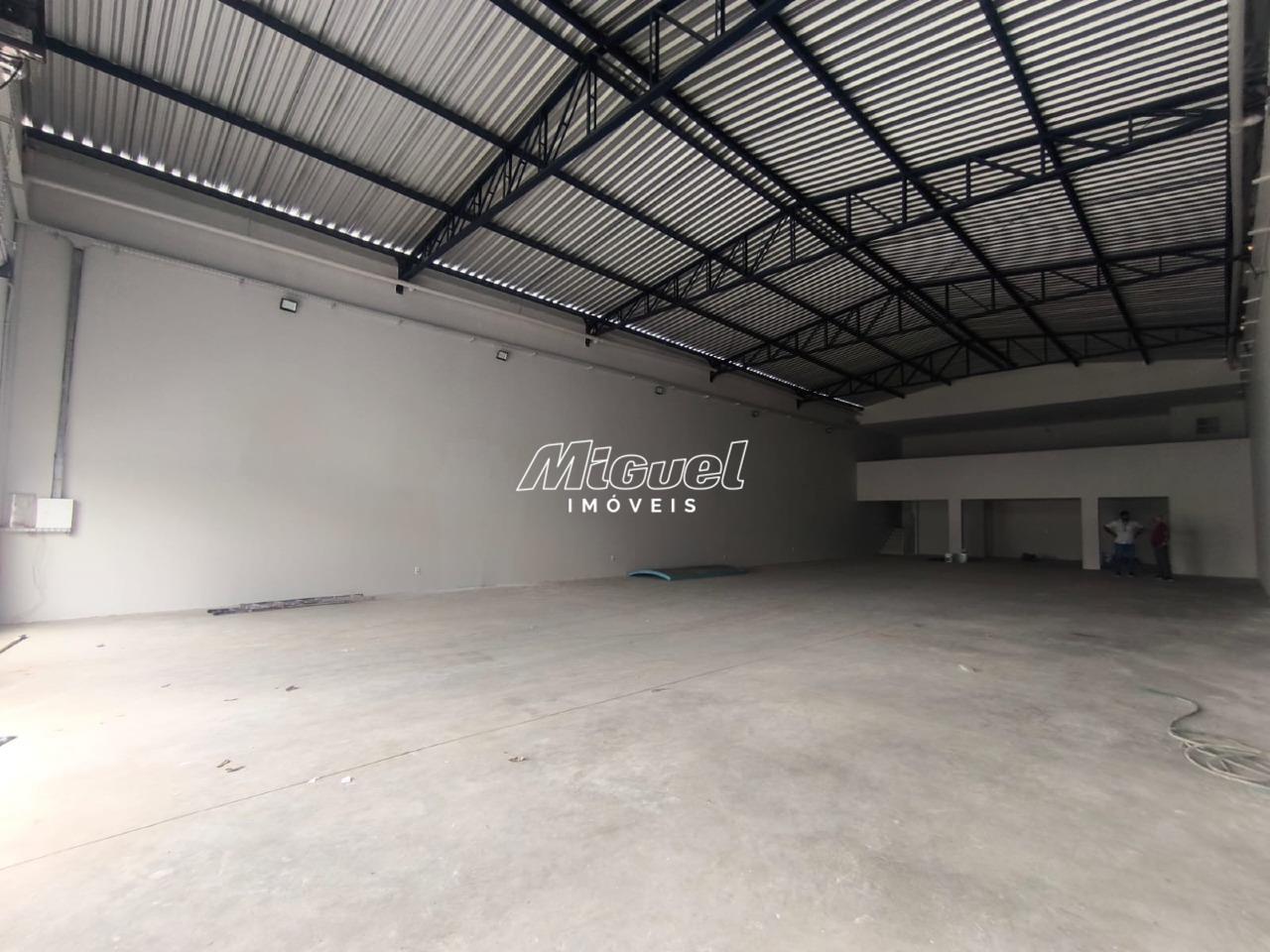 Salão Comercial, para aluguel, Jardim Caxambu - - Piracicaba/SP: 