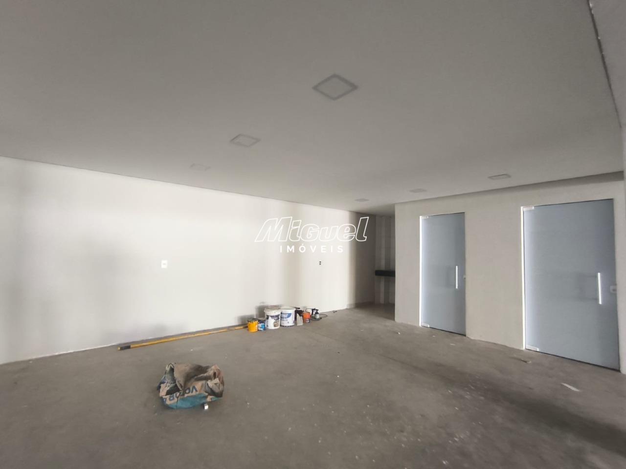 Salão Comercial, para aluguel, Jardim Caxambu - - Piracicaba/SP: 