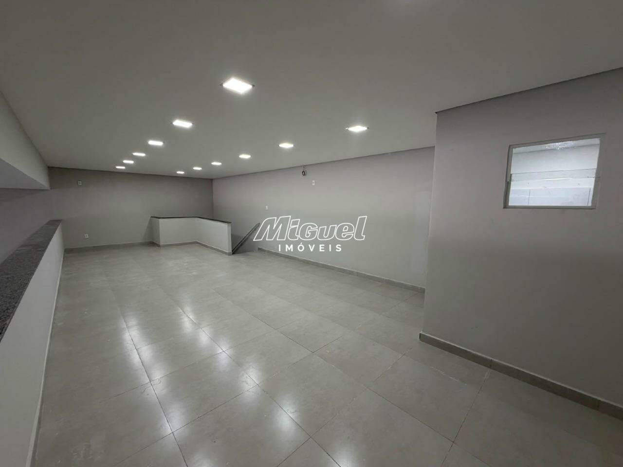 Salão Comercial, para aluguel, Jardim Caxambu - - Piracicaba/SP: