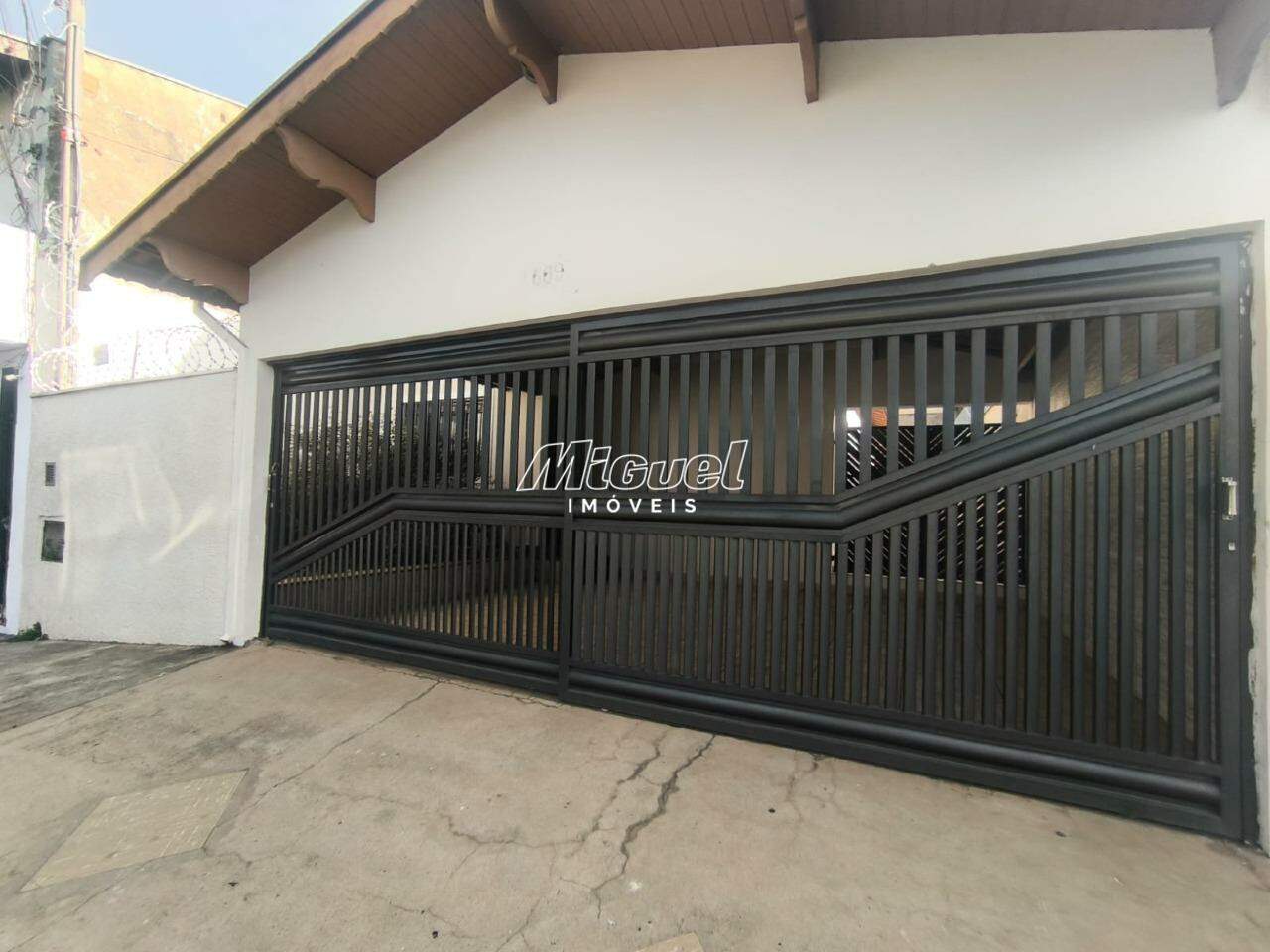 Casa, à venda, Santa Terezinha - 3 quartos - Piracicaba/SP: 