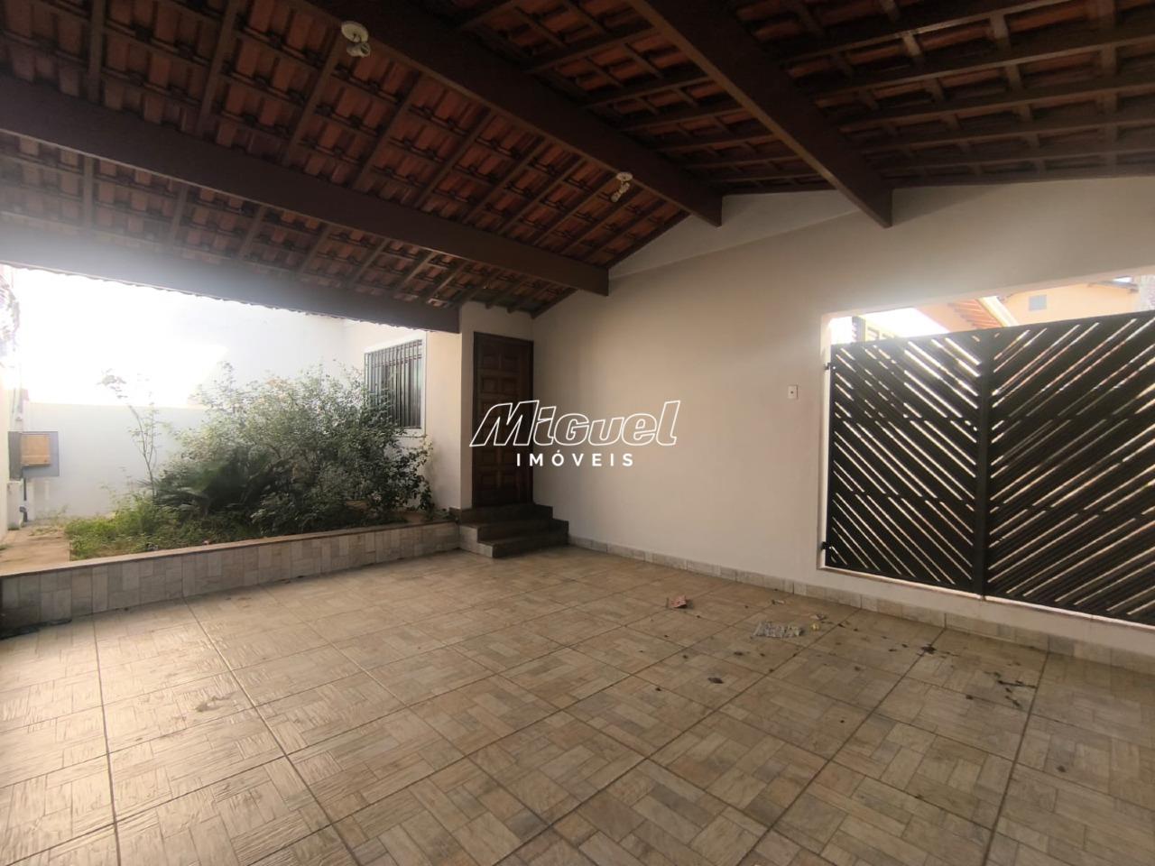 Casa, à venda, Santa Terezinha - 3 quartos - Piracicaba/SP: 