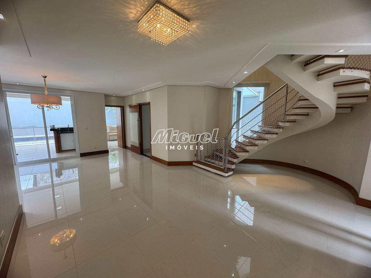 Casa em Condomínio, Área Total 360,00m² para aluguel, Loteamento Residencial Reserva do Engenho - Piracicaba 3 quartos Residencial Reserva do Engenho :