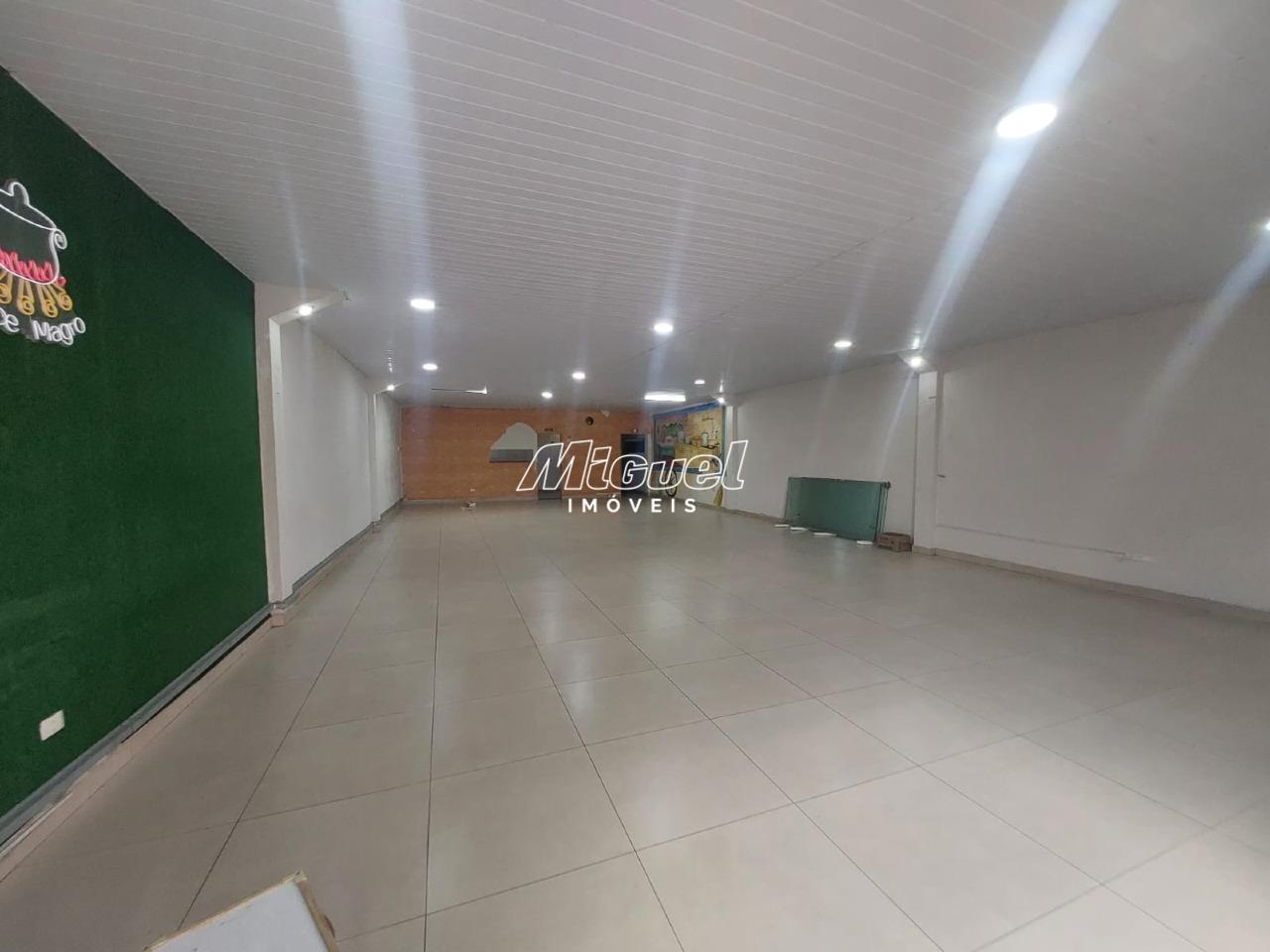 Salão Comercial, para aluguel, Centro - - Piracicaba/SP: 