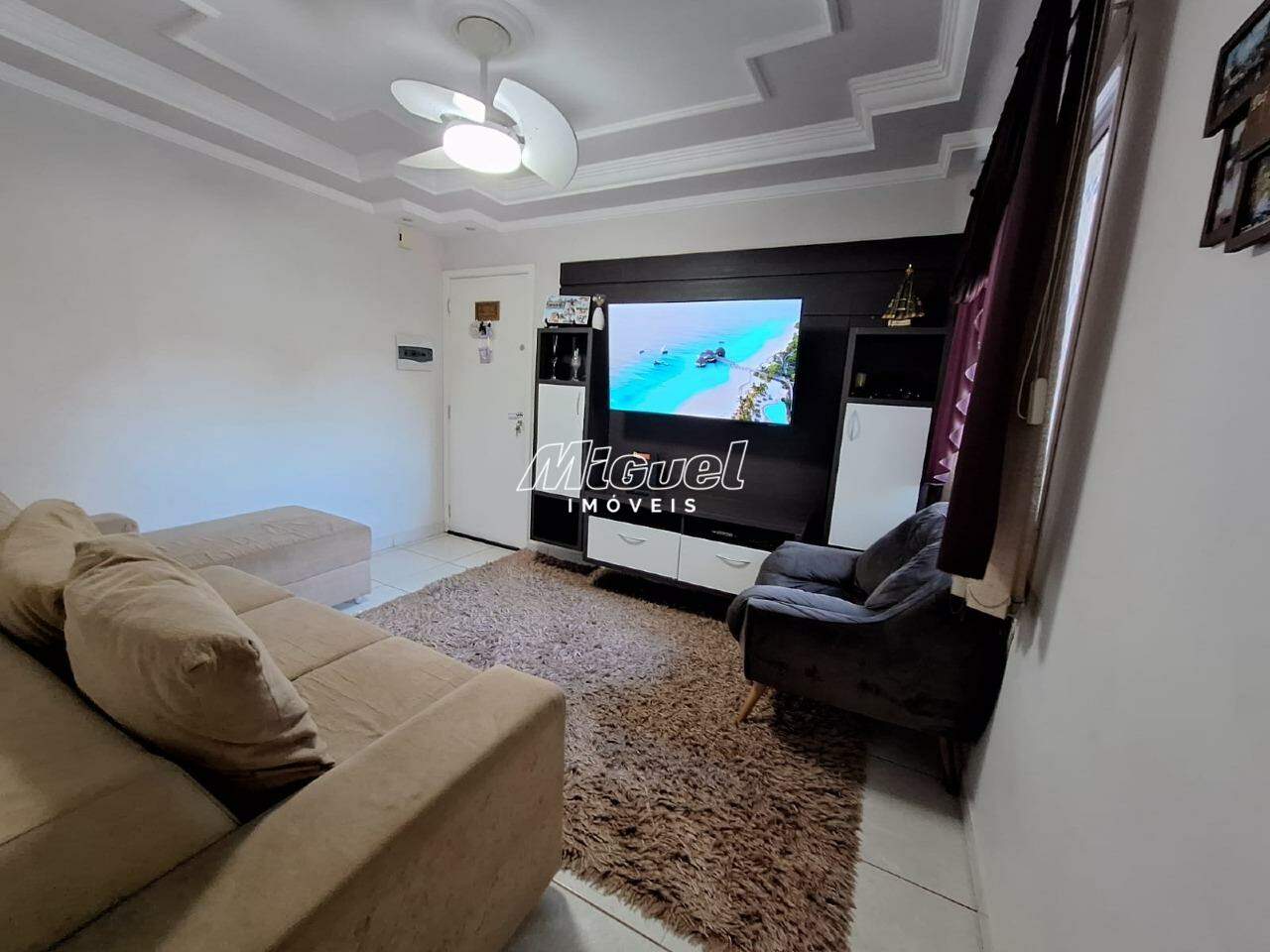 Apartamento, à venda, Glebas Califórnia - Piracicaba 2 quartos Condomínio Villaggio Di Toscana: 