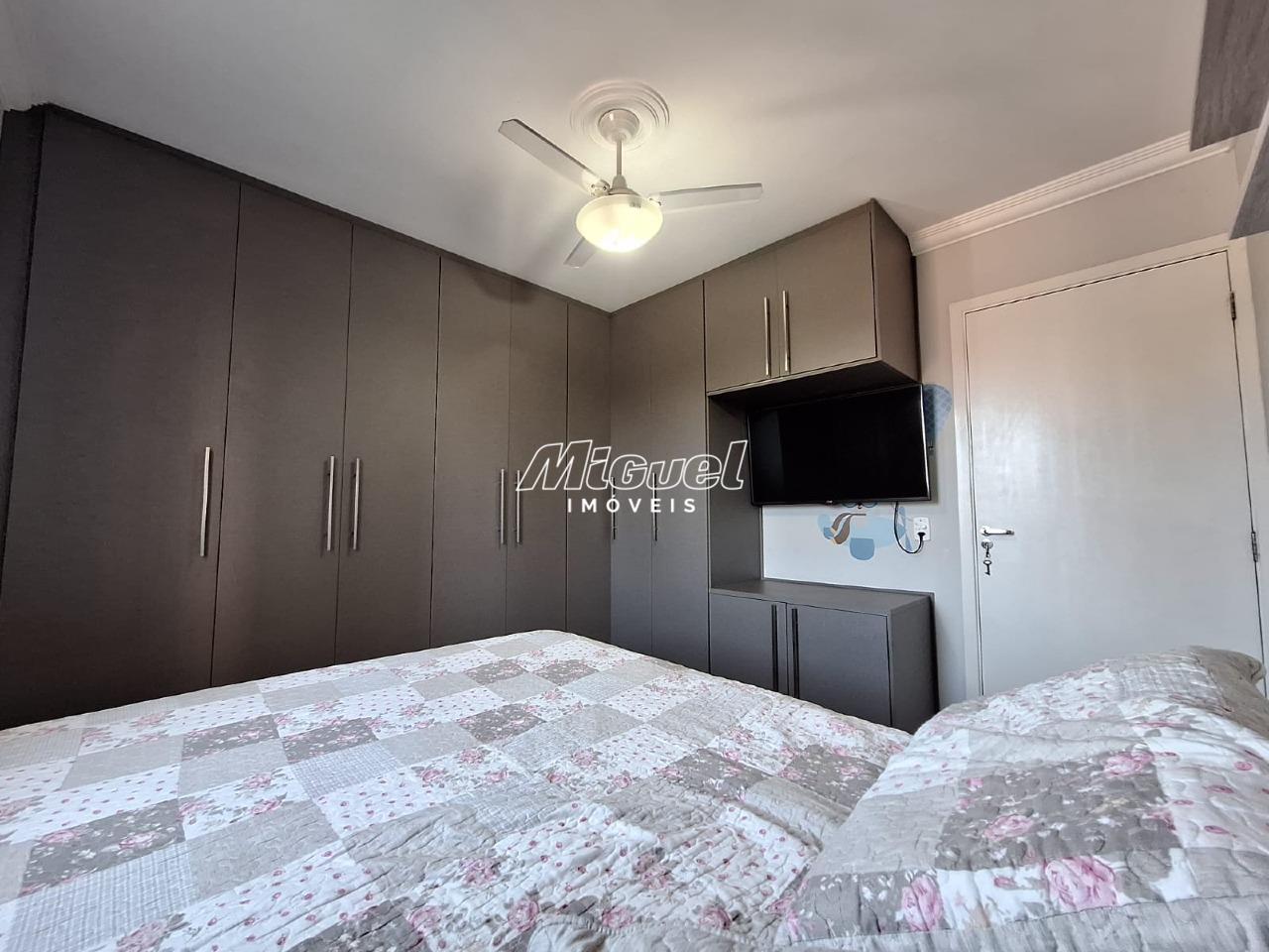 Apartamento, à venda, Glebas Califórnia - Piracicaba 2 quartos Condomínio Villaggio Di Toscana: