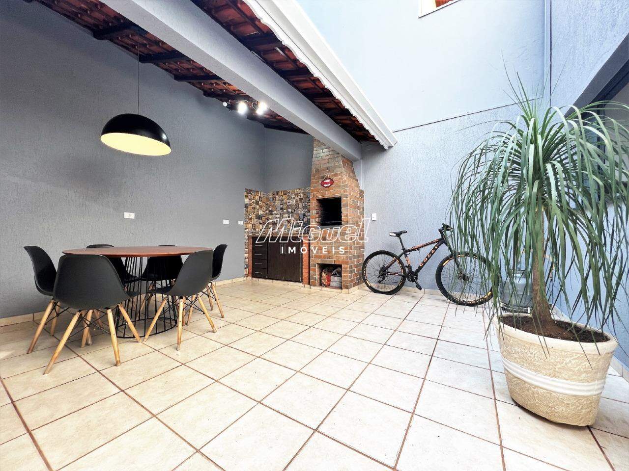 Casa, à venda, 3 quartos, Jardim Brasilia - Piracicaba: