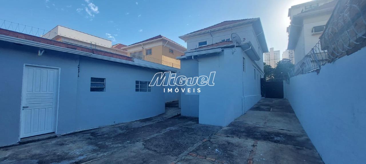 Casa Comercial, para aluguel, Centro - 3 quartos - Piracicaba/SP: 