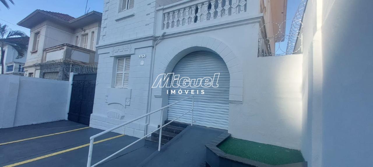 Casa Comercial, para aluguel, Centro - 3 quartos - Piracicaba/SP: 