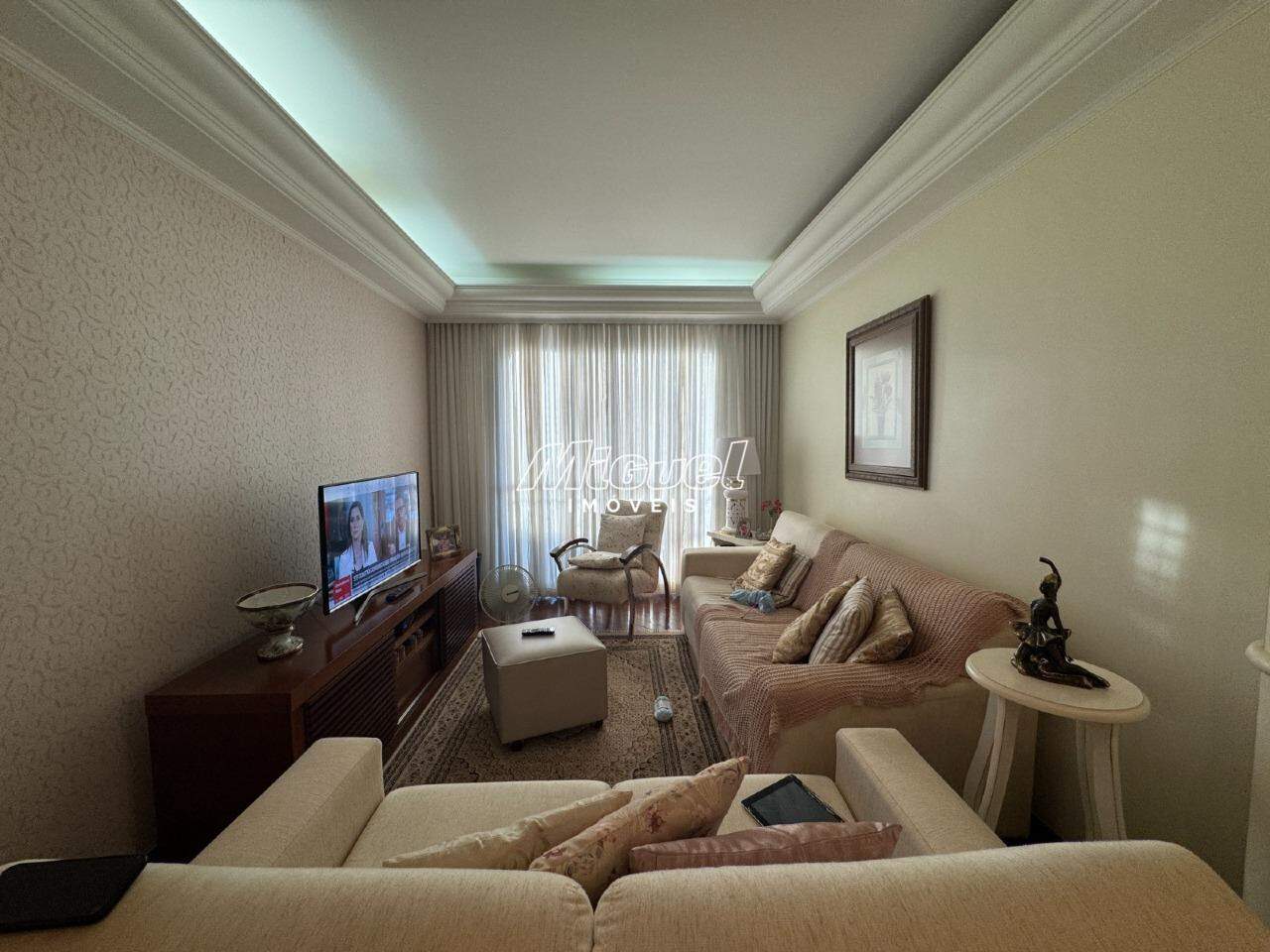 Apartamento, à venda, 3 quartos, Condomínio Edifício Mediterranee, Jardim Monumento - Piracicaba: 