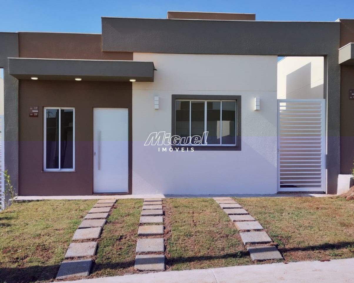 Casa em Condomínio, à venda, Cidade Judiciária - 2 quartos Condomínio Reserva Taquaral I - Piracicaba/SP: 