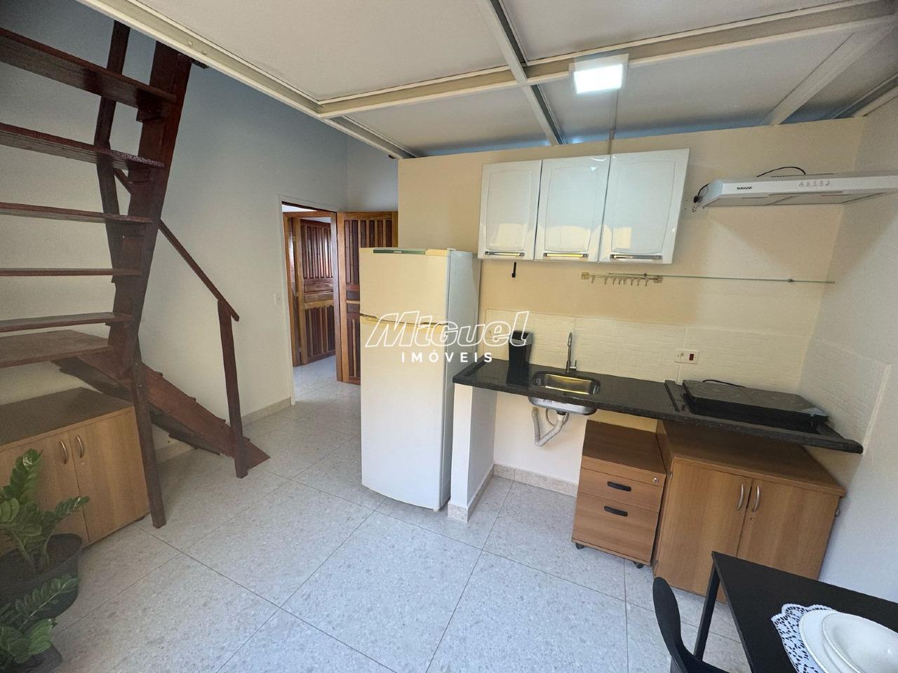 Kitnet, para aluguel, Água Branca - 1 quarto - Piracicaba/SP: 