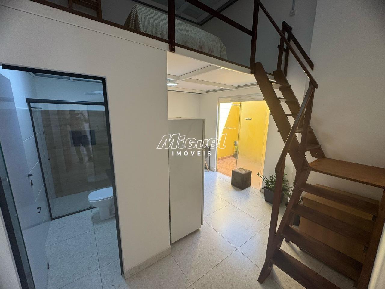 Kitnet, para aluguel, Água Branca - 1 quarto - Piracicaba/SP: 