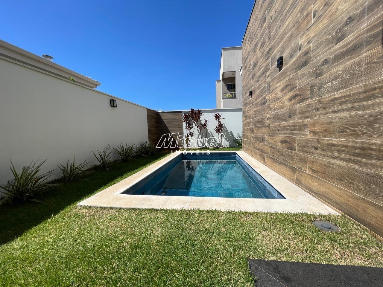 Casa em Condomínio, à venda, Santa Rosa - Piracicaba 3 quartos Residencial Villa D’Aquila: