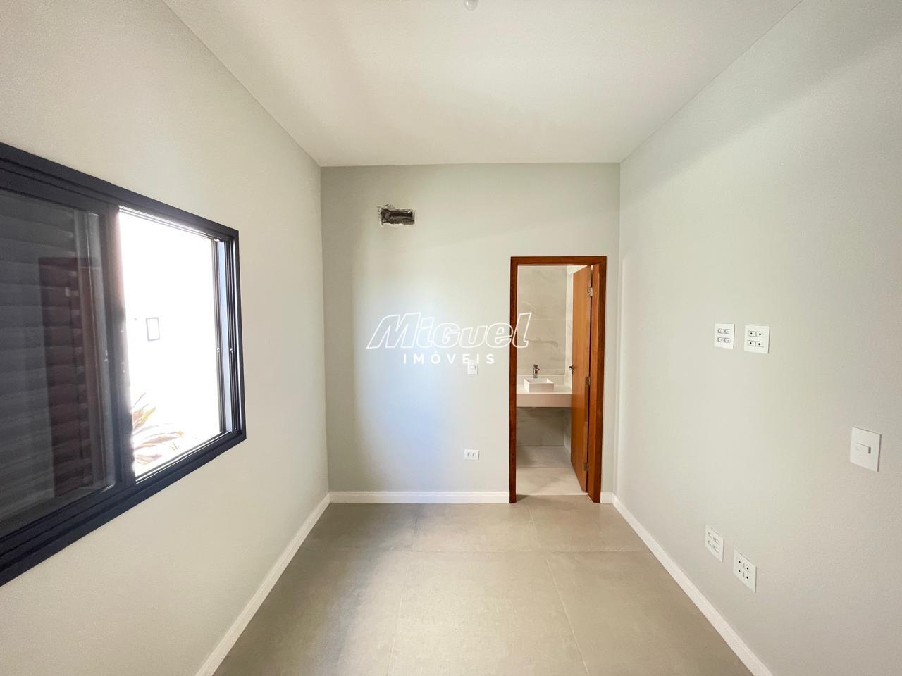 Casa em Condomínio, à venda, Santa Rosa - Piracicaba 3 quartos Residencial Villa D’Aquila: