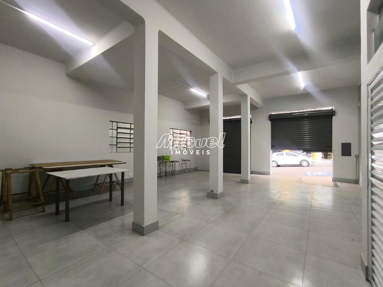 Salão Comercial, para aluguel, Centro - - Piracicaba/SP: 