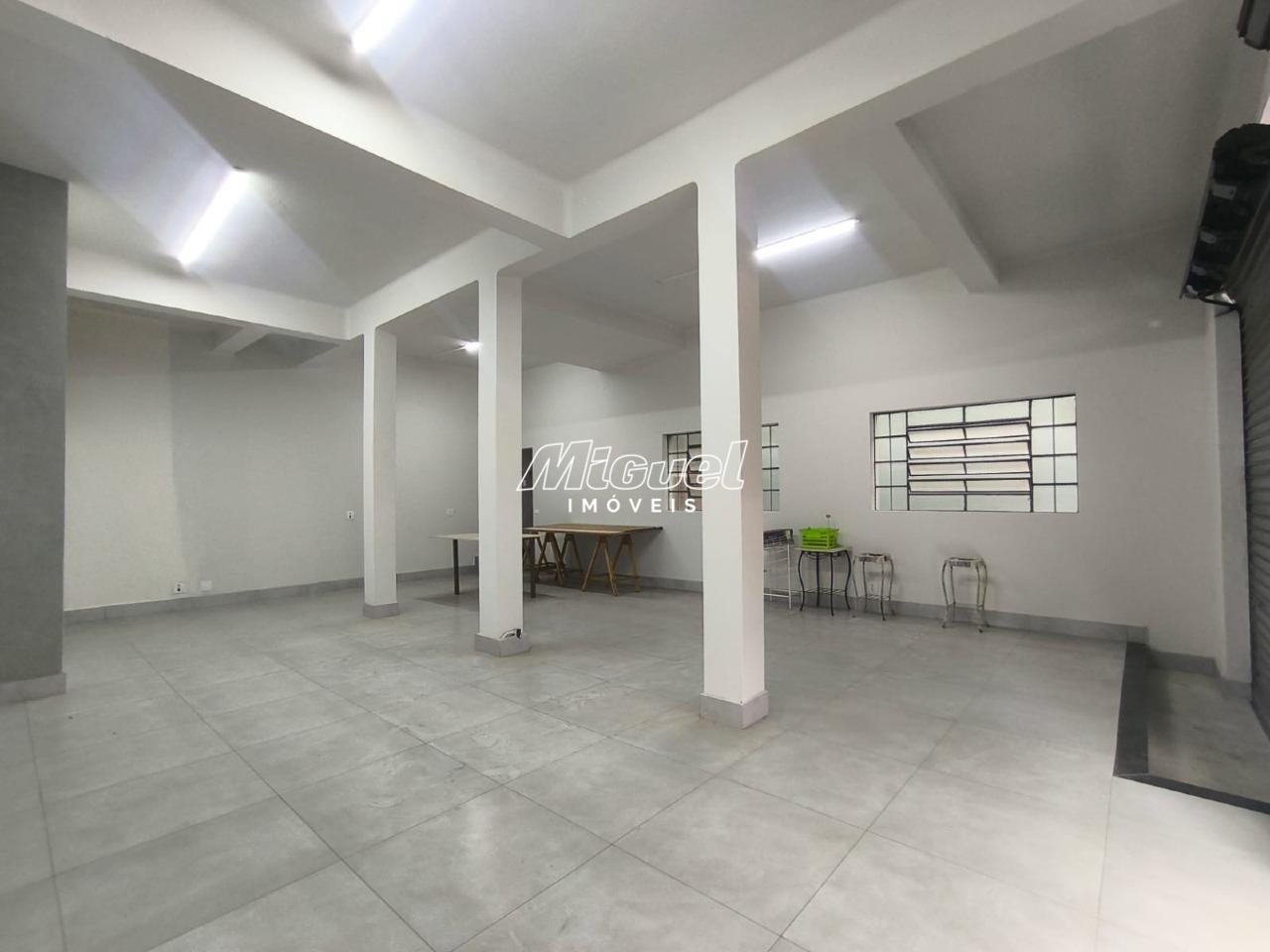 Salão Comercial, para aluguel, Centro - - Piracicaba/SP: 