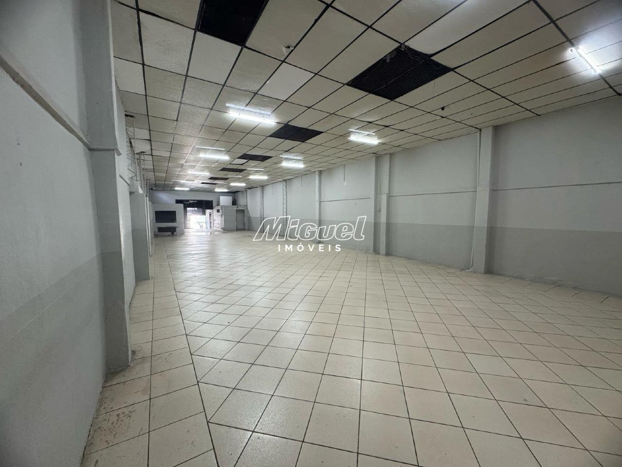 Salão Comercial, para aluguel, Paulicéia - - Piracicaba/SP: 