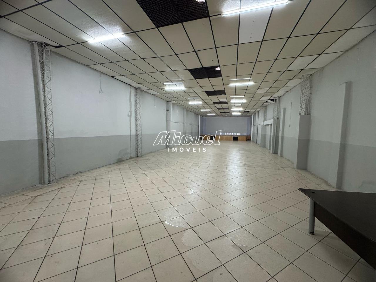 Salão Comercial, para aluguel, Paulicéia - - Piracicaba/SP: 