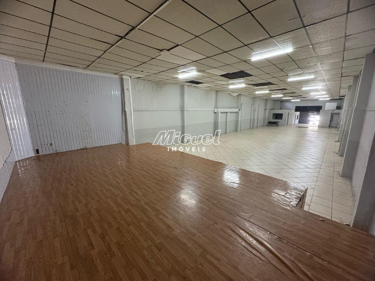 Salão Comercial, para aluguel, Paulicéia - - Piracicaba/SP: 