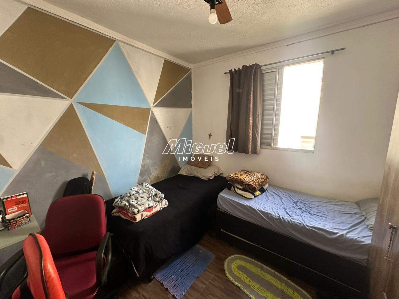 Apartamento, para aluguel, 2 quartos, Condomínio Residencial Parque Piazza Brasile, Campestre - Piracicaba: 