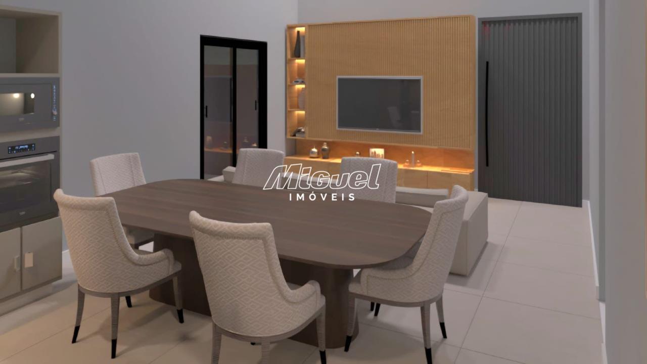 Casa em Condomínio, à venda, Santa Rosa - 3 quartos Residencial Villa D’Aquila - Piracicaba/SP: IMAGEM MERAMENTE ILUSTRATIVA