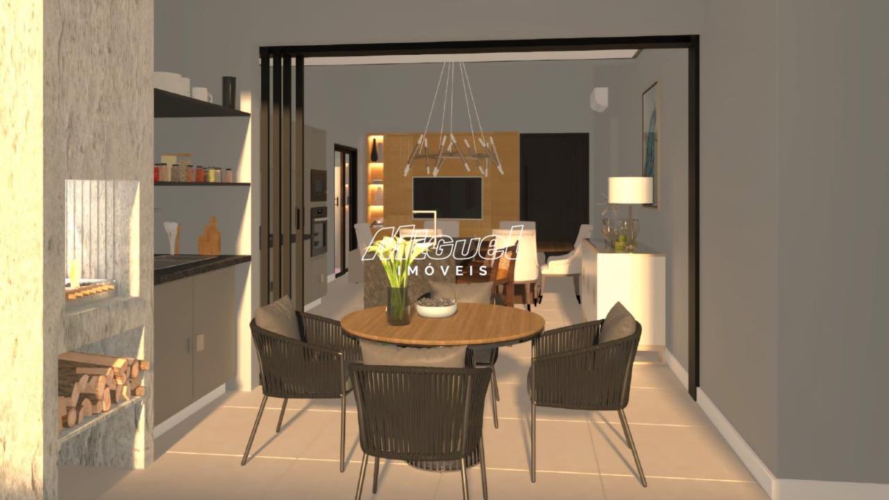 Casa em Condomínio, à venda, Santa Rosa - 3 quartos Residencial Villa D’Aquila - Piracicaba/SP: IMAGEM MERAMENTE ILUSTRATIVA