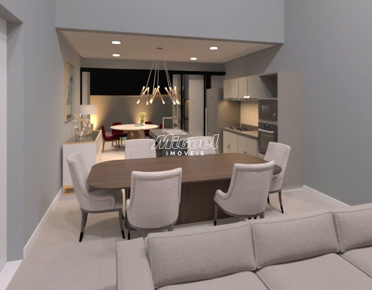 Casa em Condomínio, à venda, Santa Rosa - 3 quartos Residencial Villa D’Aquila - Piracicaba/SP: IMAGEM MERAMENTE ILUSTRATIVA 