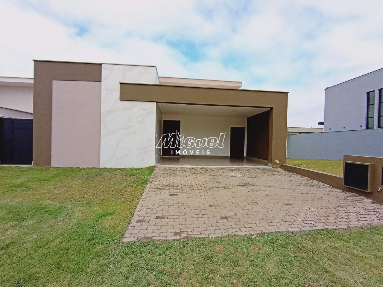 Casa em Condomínio, à venda, Santa Rosa Ipês - 3 quartos Residencial Villa D’Aquila - Piracicaba/SP: 