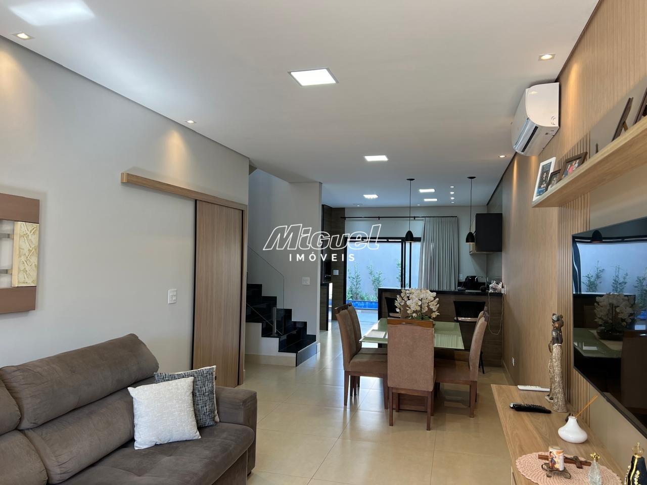 Casa em Condomínio, à venda, Campestre - Piracicaba 3 quartos Residencial Agape: