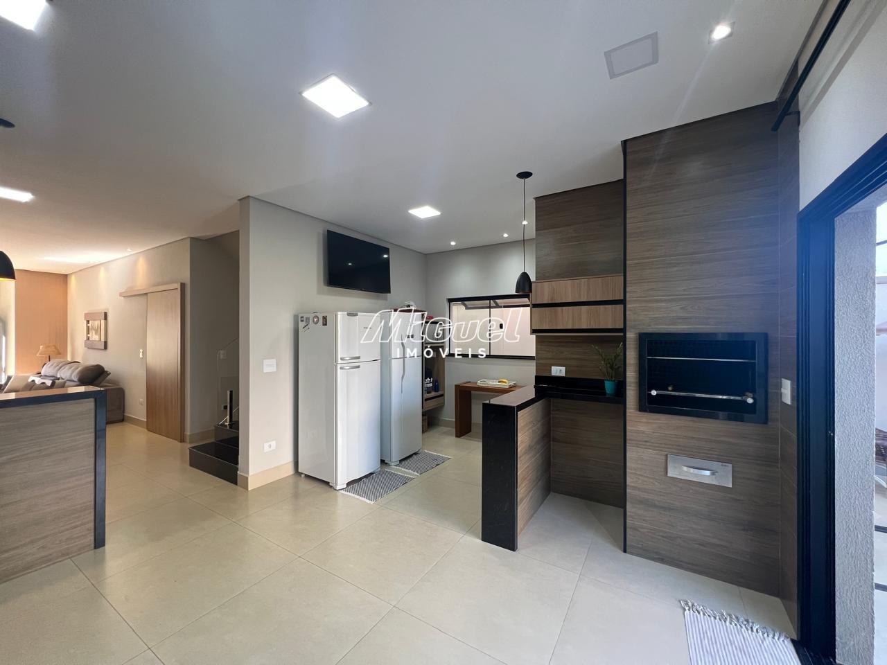 Casa em Condomínio, à venda, Campestre - Piracicaba 3 quartos Residencial Agape: