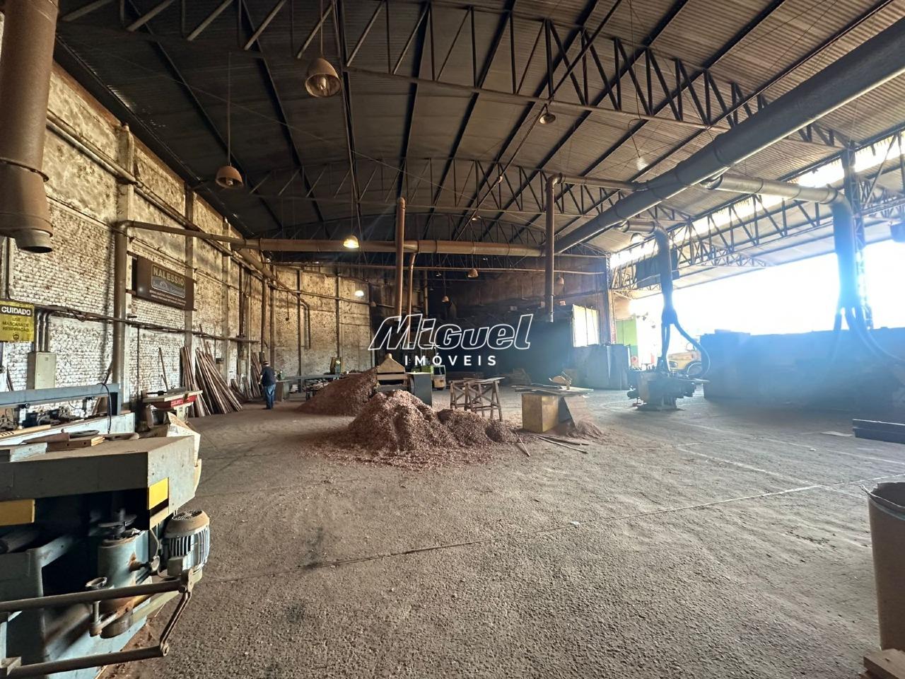 Galpão, para aluguel, Vila Industrial - - Piracicaba/SP: 