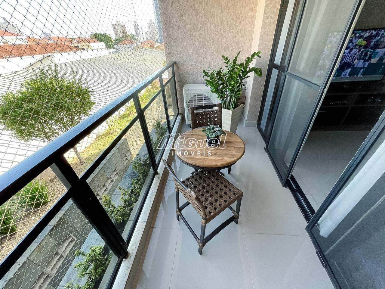 Apartamento, à venda, 3 quartos, Condomínio Edifício Ouro Preto, Cidade Alta - Piracicaba: