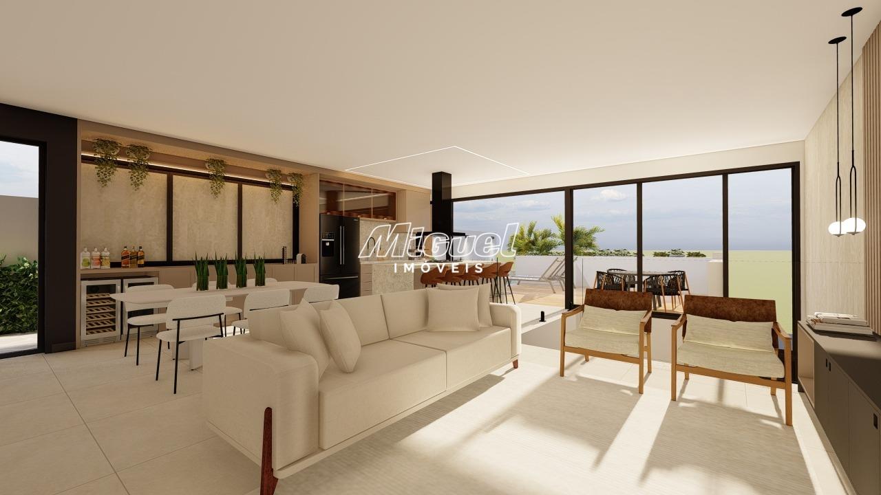 Casa em Condomínio, à venda, Campestre - 3 quartos Belmonte Piracicaba - Piracicaba/SP: IMAGEM MERAMENTE ILUSTRATIVA