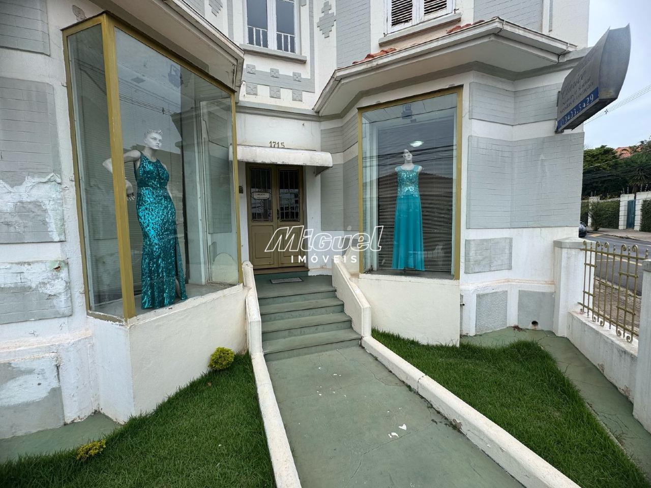 Casa Comercial, para aluguel, Centro - - Piracicaba/SP: 