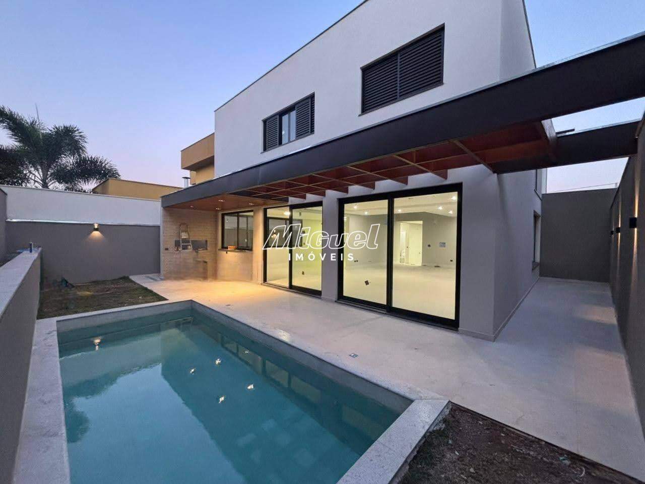 Casa em Condomínio, à venda, Santa Rosa - Piracicaba 4 quartos Residencial Villa D’Aquila: 