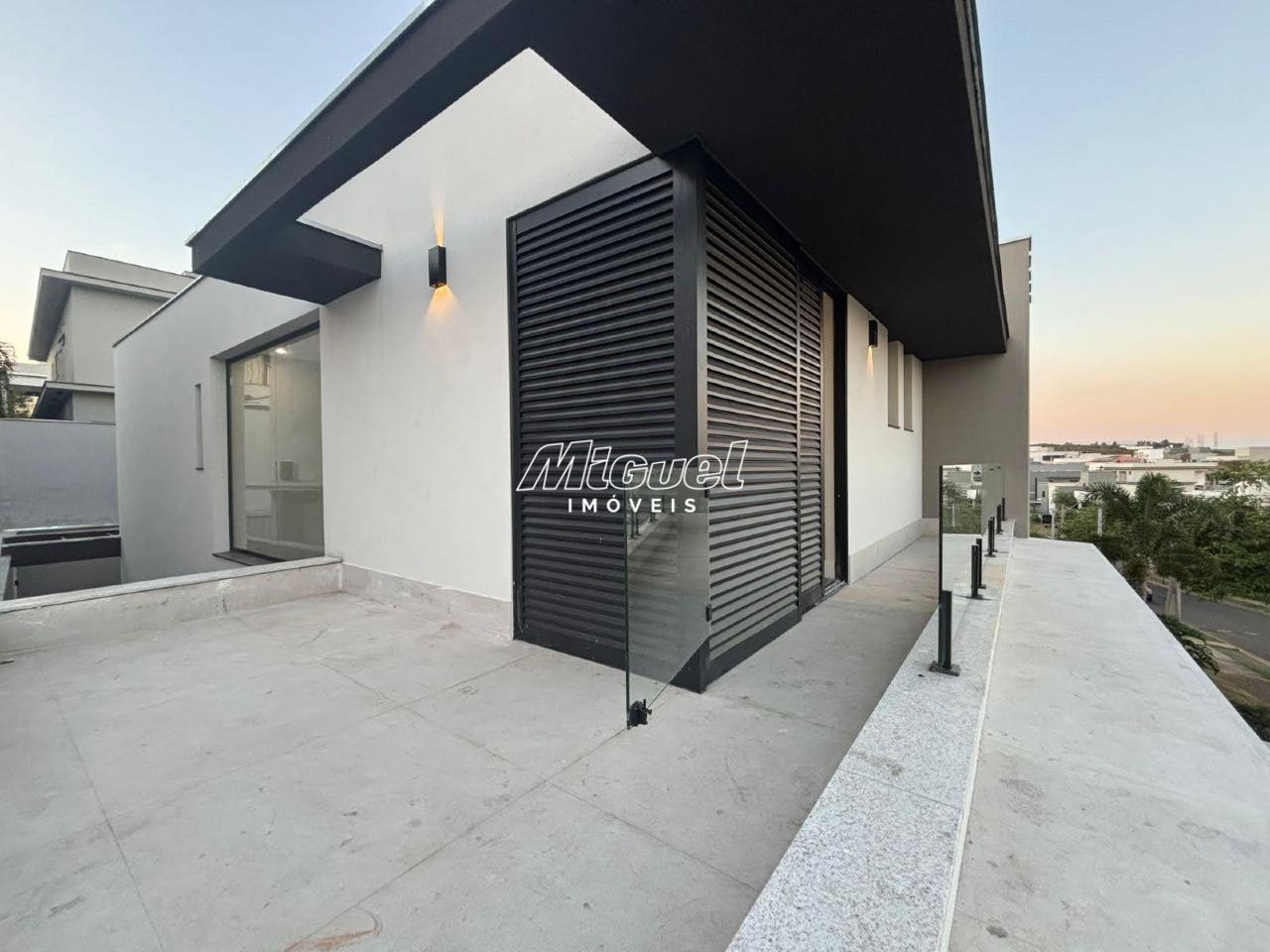 Casa em Condomínio, à venda, Santa Rosa - Piracicaba 4 quartos Residencial Villa D’Aquila: 