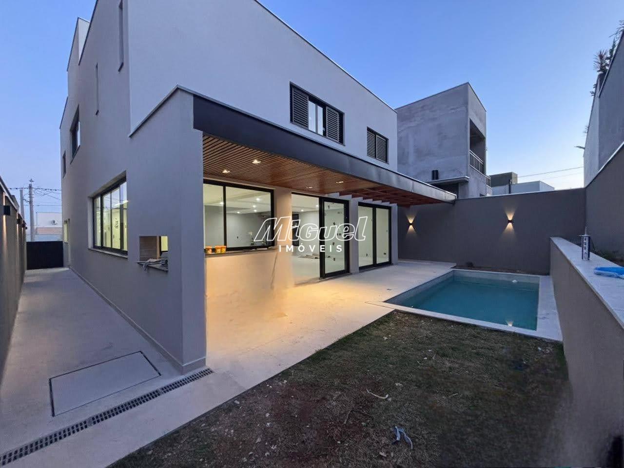 Casa em Condomínio, à venda, Santa Rosa - Piracicaba 4 quartos Residencial Villa D’Aquila: 