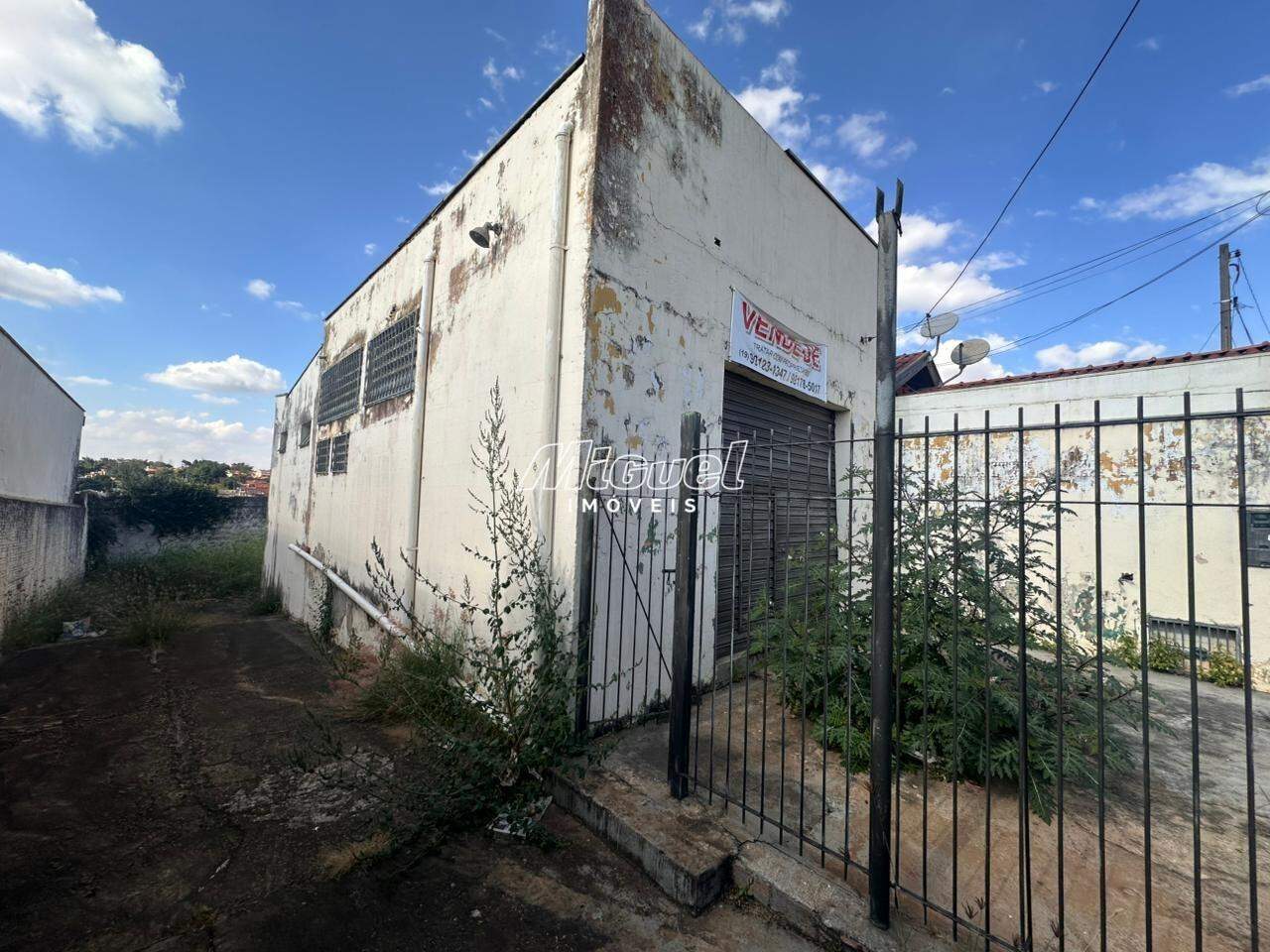 Salão Comercial, para aluguel, Vila Industrial - - Piracicaba/SP: 