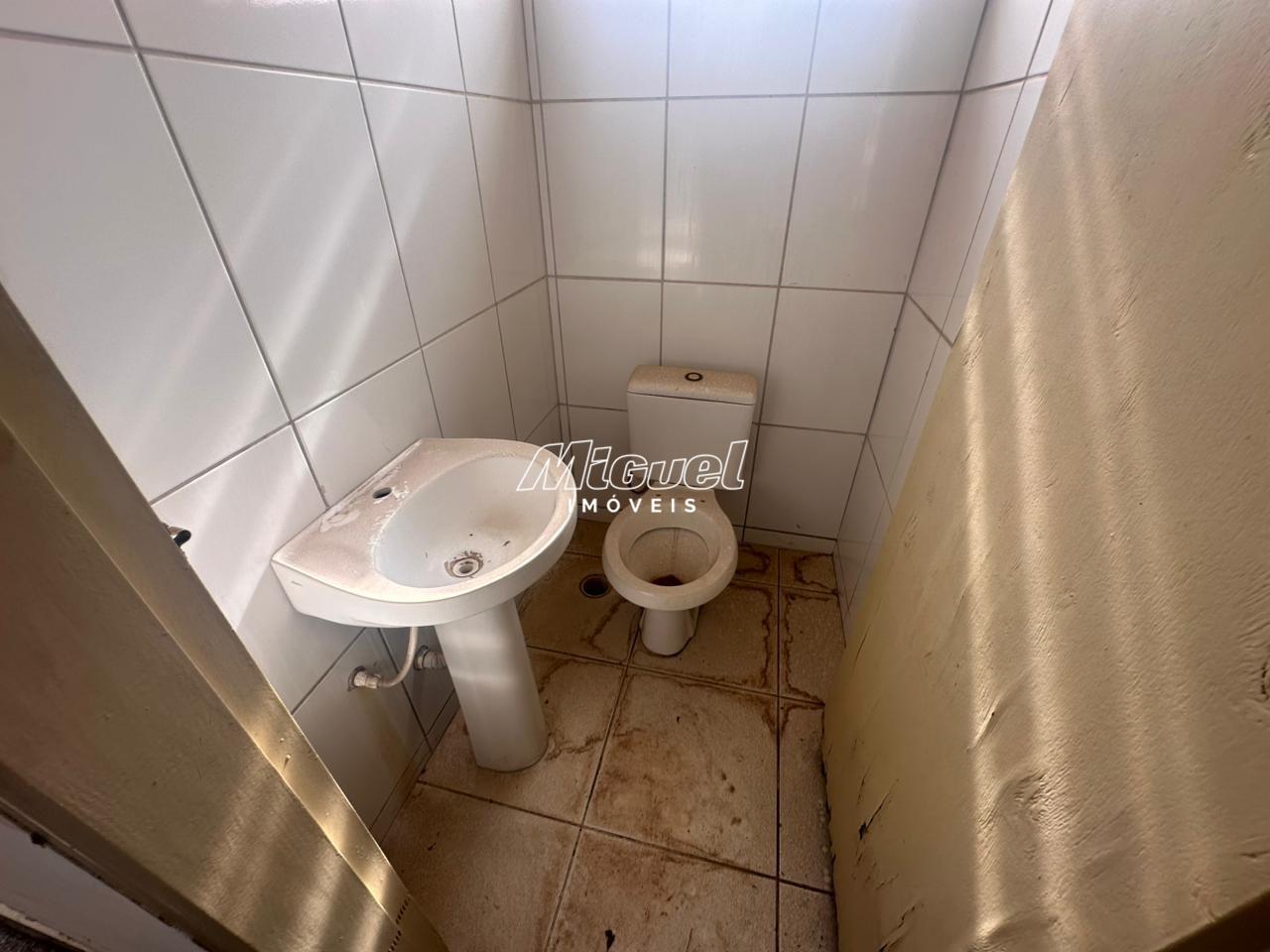 Salão Comercial, para aluguel, Vila Industrial - - Piracicaba/SP: 