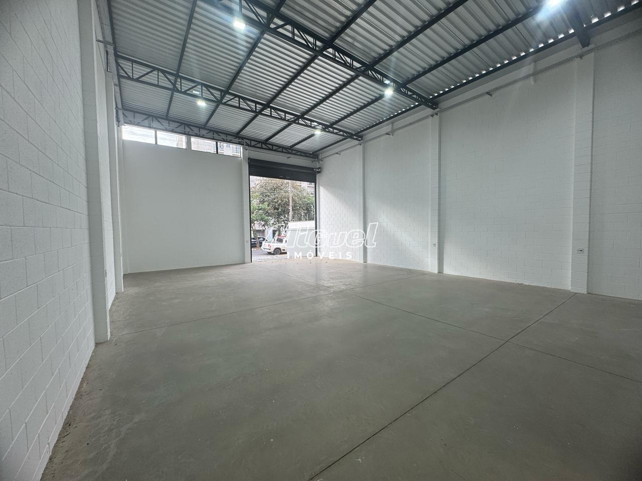 Salão Comercial, para aluguel, Pompeia - - Piracicaba/SP: 