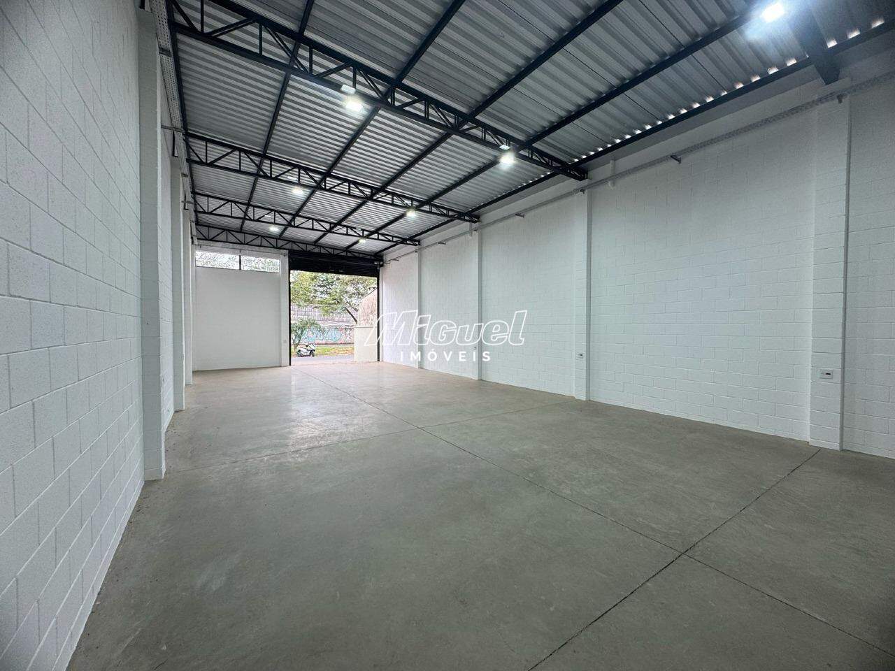 Salão Comercial, para aluguel, Cecap - - Piracicaba/SP: 