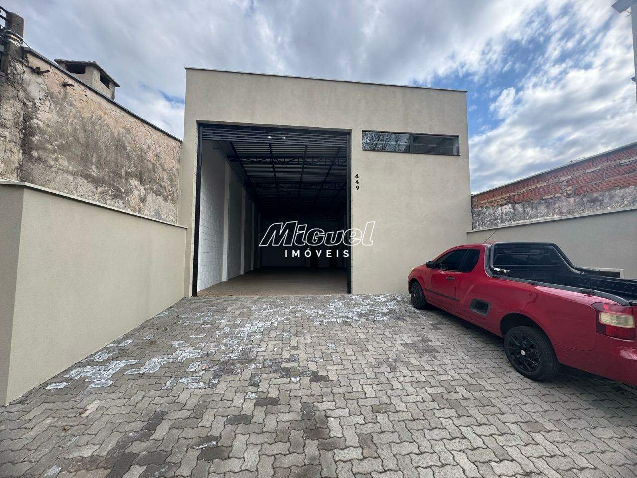 Salão Comercial, para aluguel, Cecap - - Piracicaba/SP: 